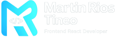Logo MR - Martin Rios Tineo Frontend Developer